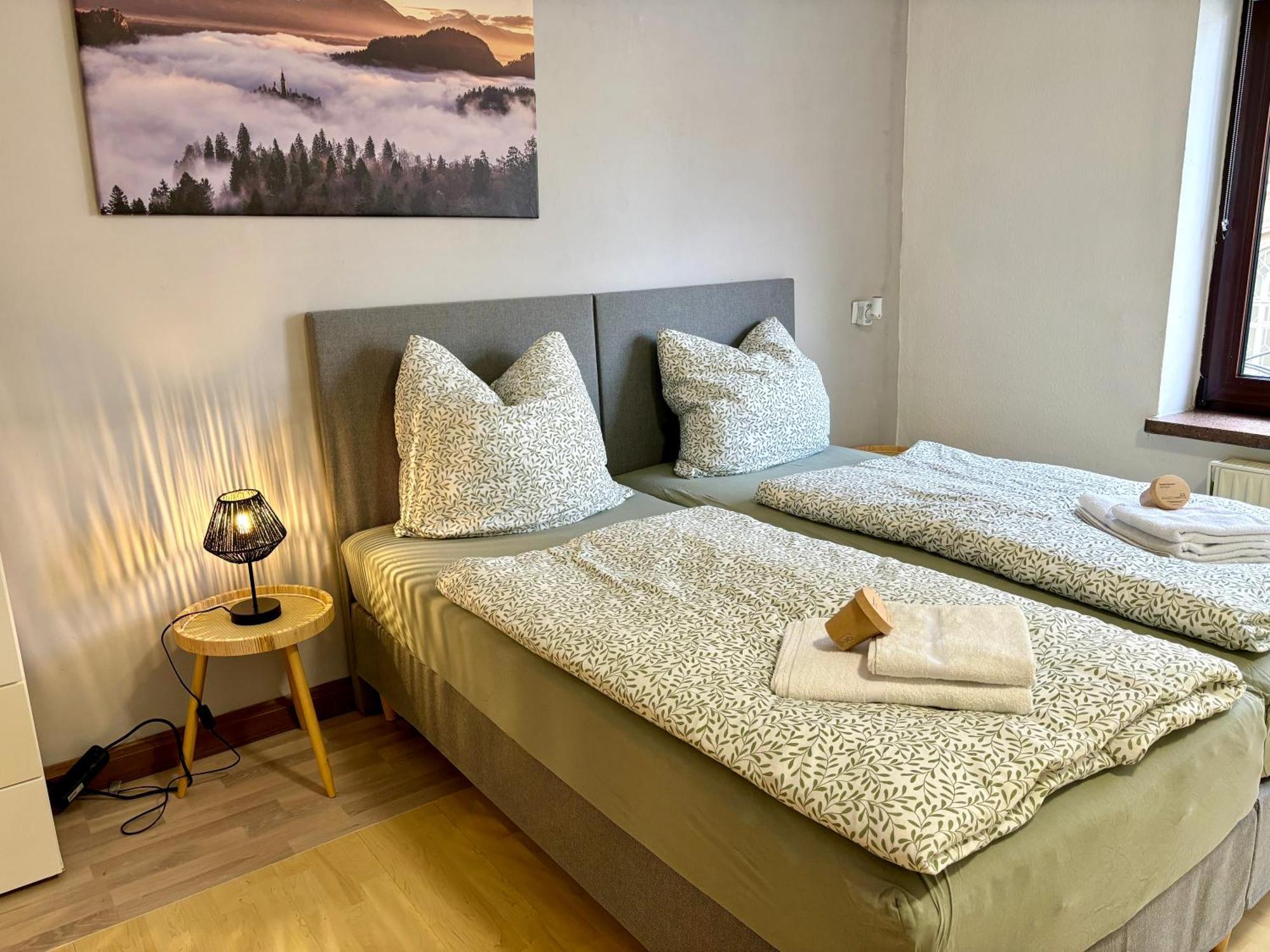Harmony - Ganzes Appartement 3 Schlafzimmer City Meiningen Bagian luar foto