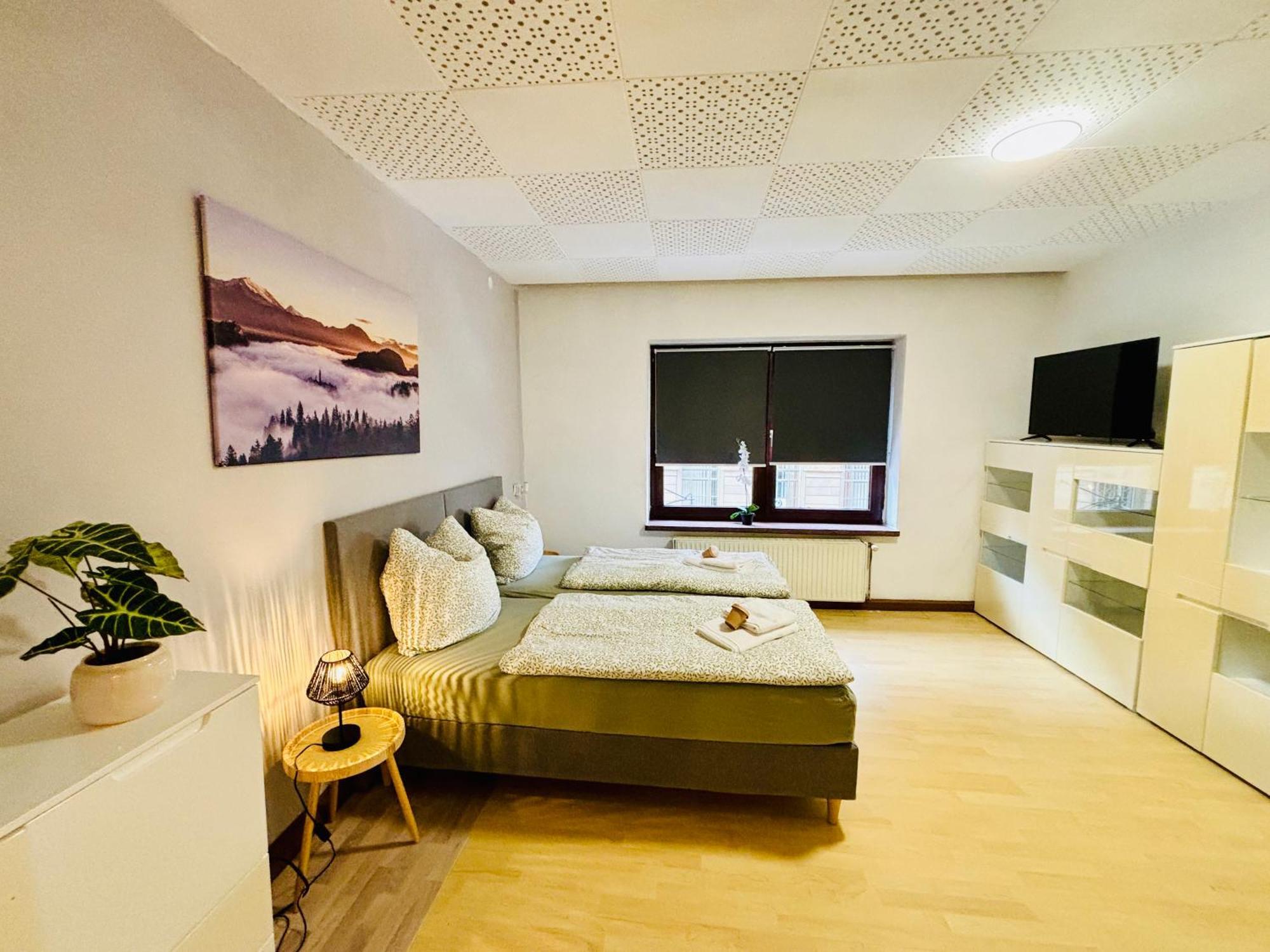 Harmony - Ganzes Appartement 3 Schlafzimmer City Meiningen Bagian luar foto